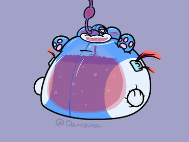 Example of a flat colored image